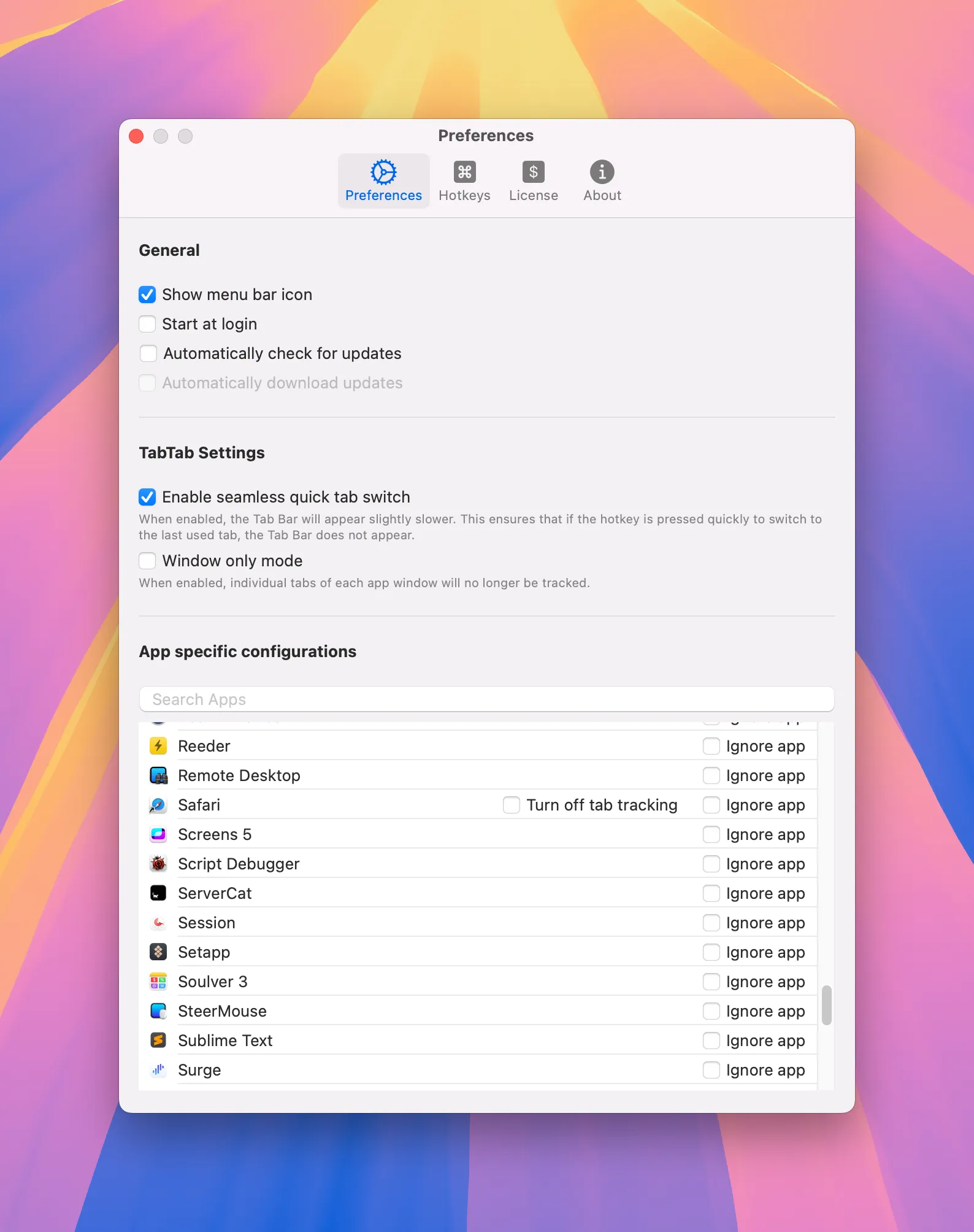 TabTab v1.3.3 破解版 – 标签页管理快速切换工具-洛洛资源库