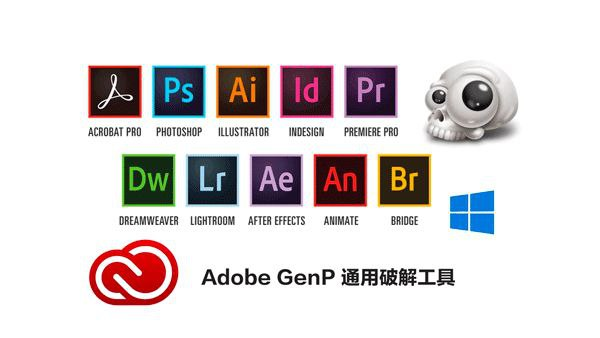 Adobe全家桶 AdobeGenP  v3.6.6 绿色版 激活工具（一键破+取消PS弹窗警告） 1
