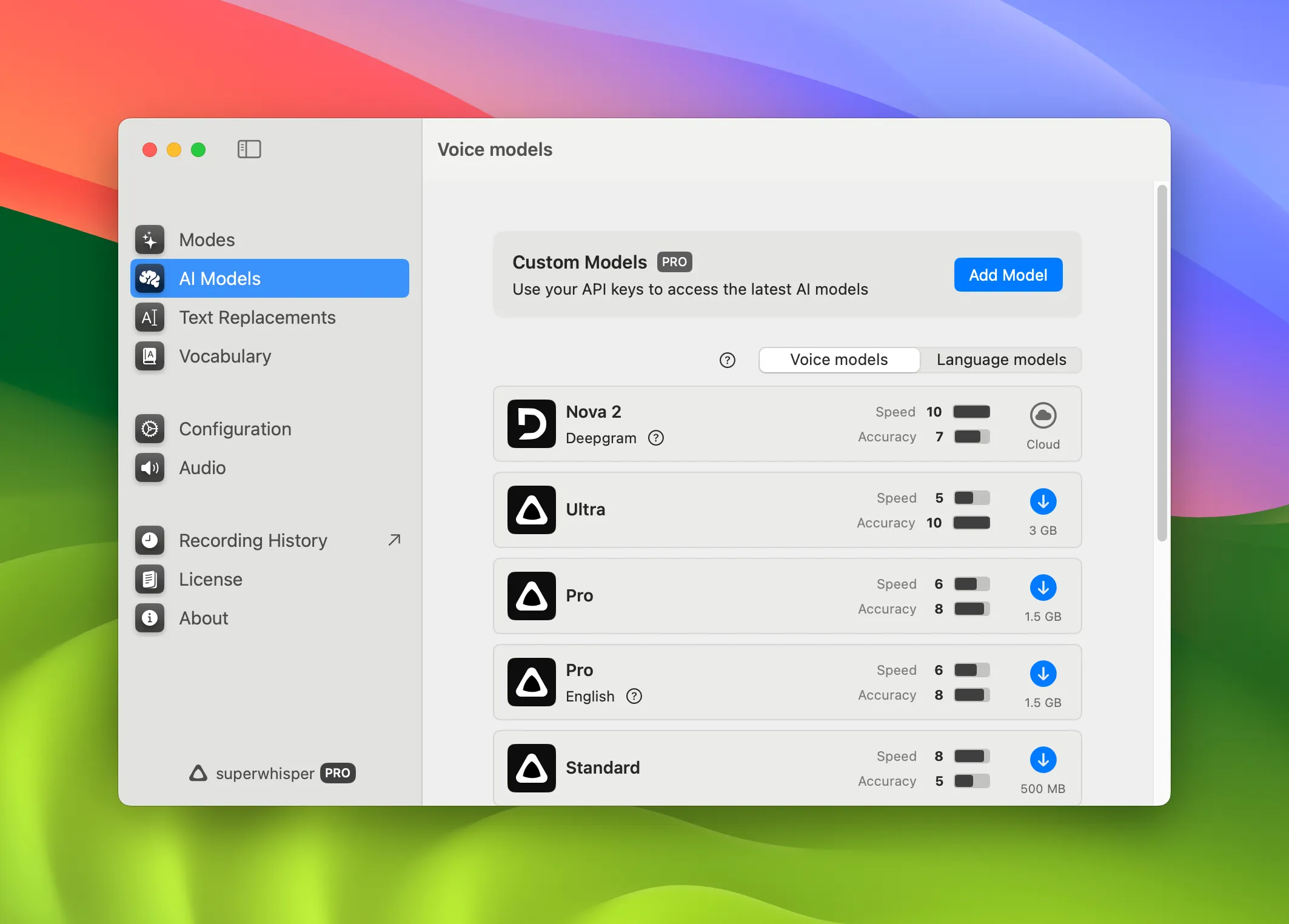 Superwhisper 1.45.0 破解版（语音记录转化成文字的AI工具）-洛洛资源库
